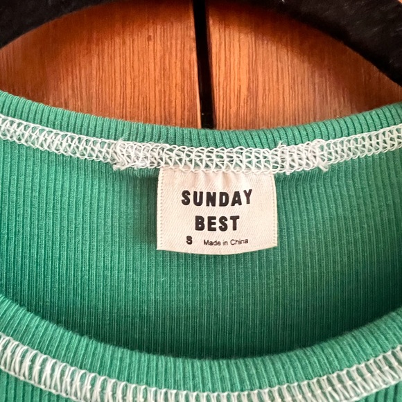 Sunday Best Green Long Sleeve - Small - Picture 3 of 4